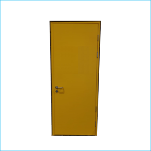 single steel personnel door